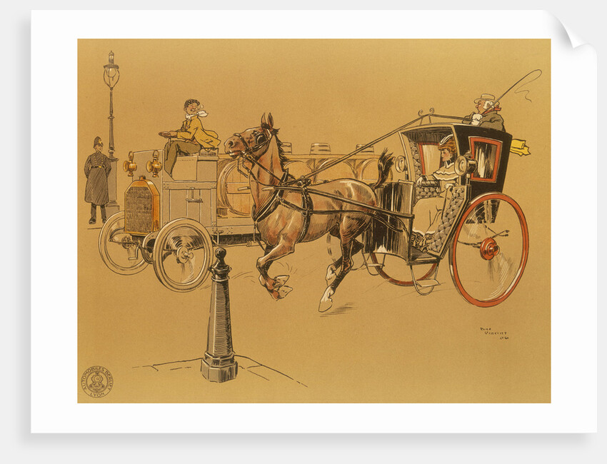 A Berliet lorry, 1906 by Unknown