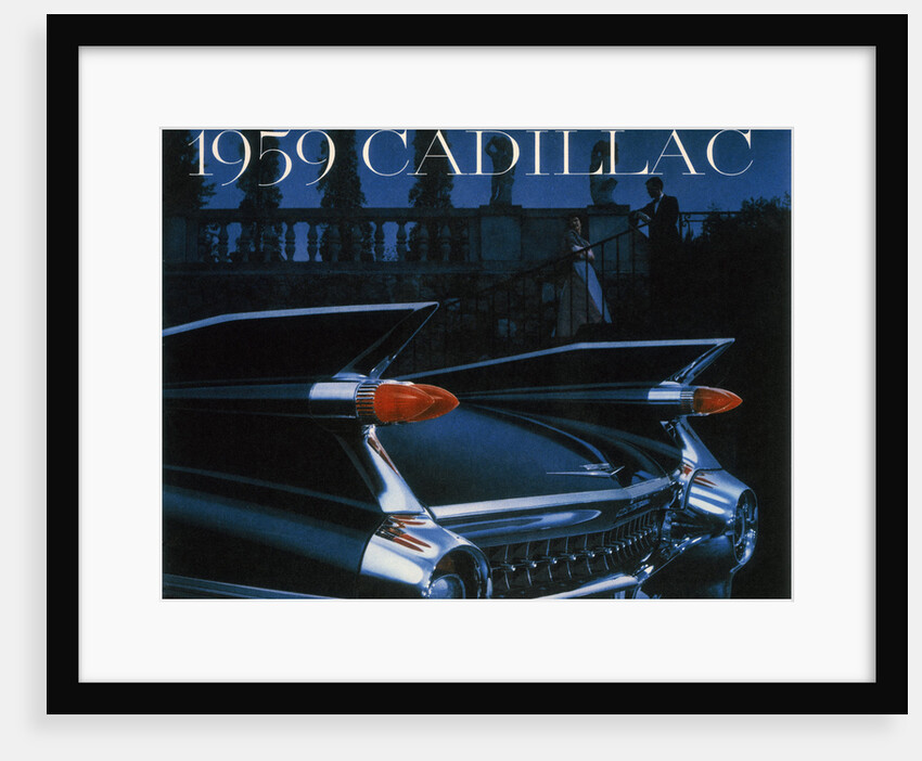 Poster advertising a Cadillac, 1959 by Unknown