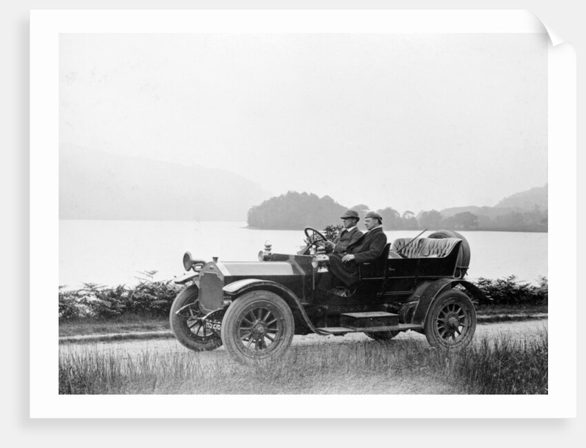 1908 Albion 24-30 hp taking part in Scottish Reliability Trials, 1908 by Unknown
