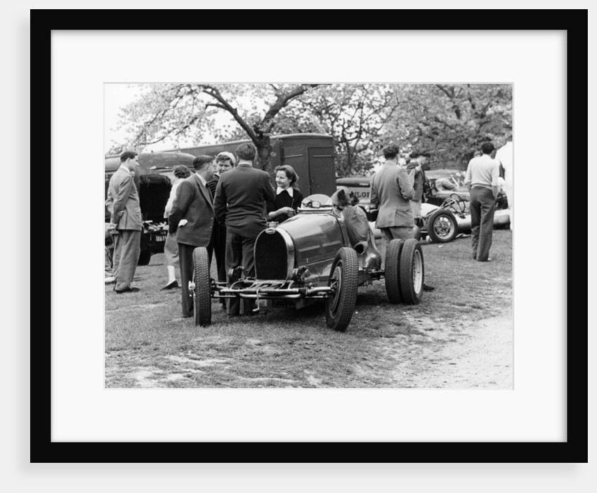 Bugatti Type 35B at Prescott, Gloucestershire, 1954 by Unknown