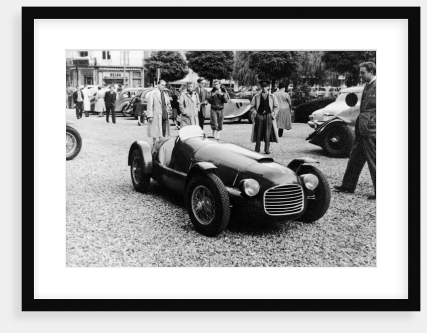 Ferrari 166 at Spa, Belgium, 1949 by Unknown