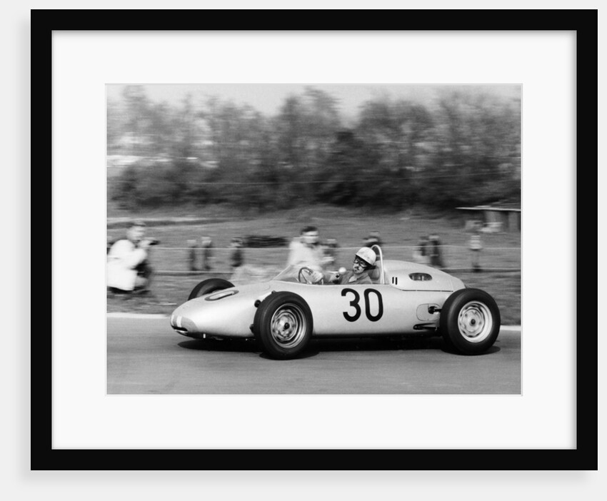 Jo Bonnier driving a works Porsche Formula 1 car, Brussels Grand Prix, Belgium, 1961 by Unknown