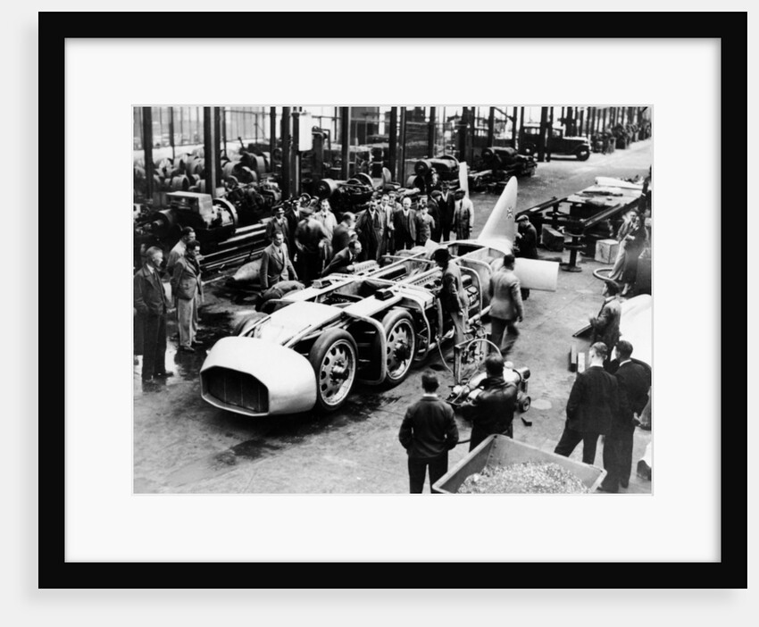 Captain George Eyston's 'Thunderbolt' car, 1937 by Unknown