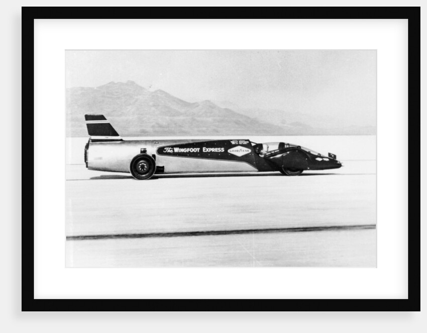 'Wingfoot Express' Land Speed Record car, 1964 by Unknown