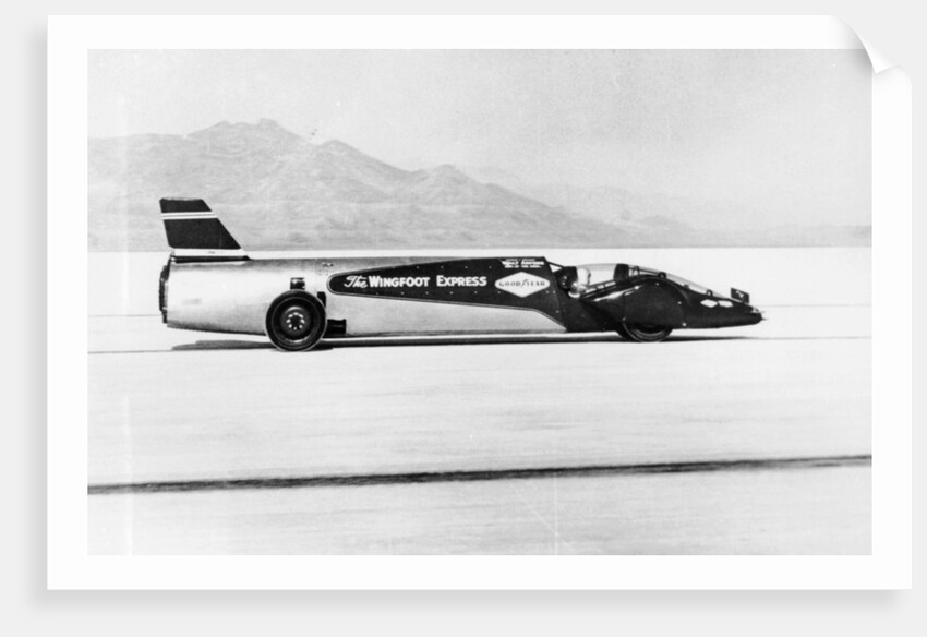 'Wingfoot Express' Land Speed Record car, 1964 by Unknown