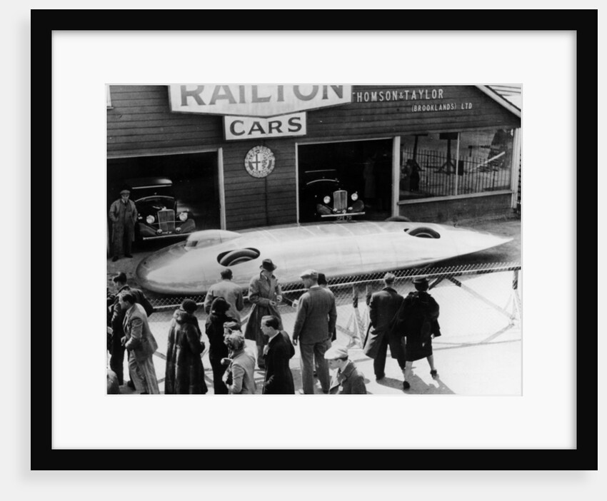 Railton Special Land Speed Record car by Anonymous