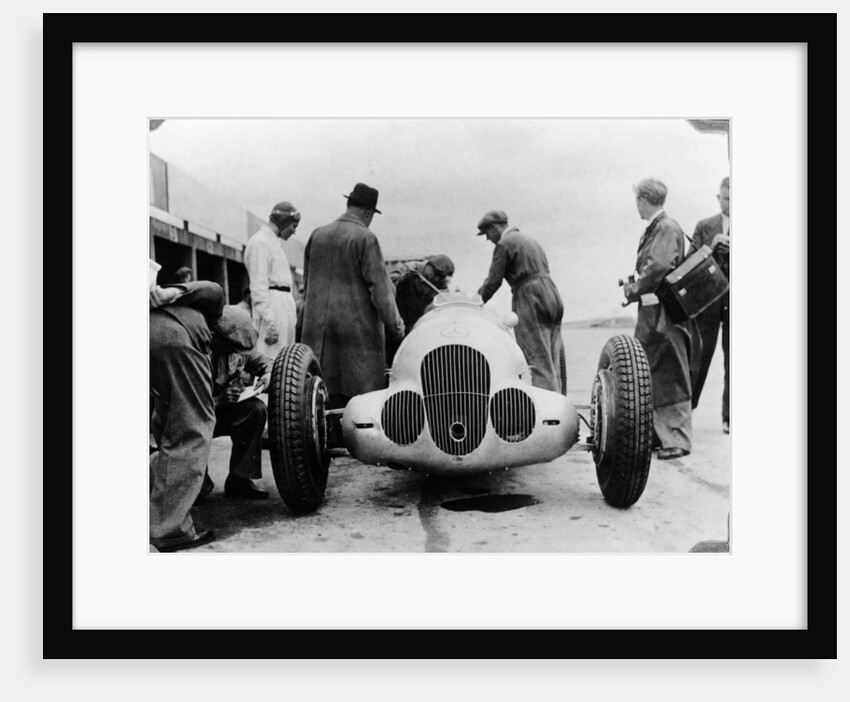 Mercedes-Benz W125 Grand Prix car at the Nurburgring, Germany, 1937 by Unknown