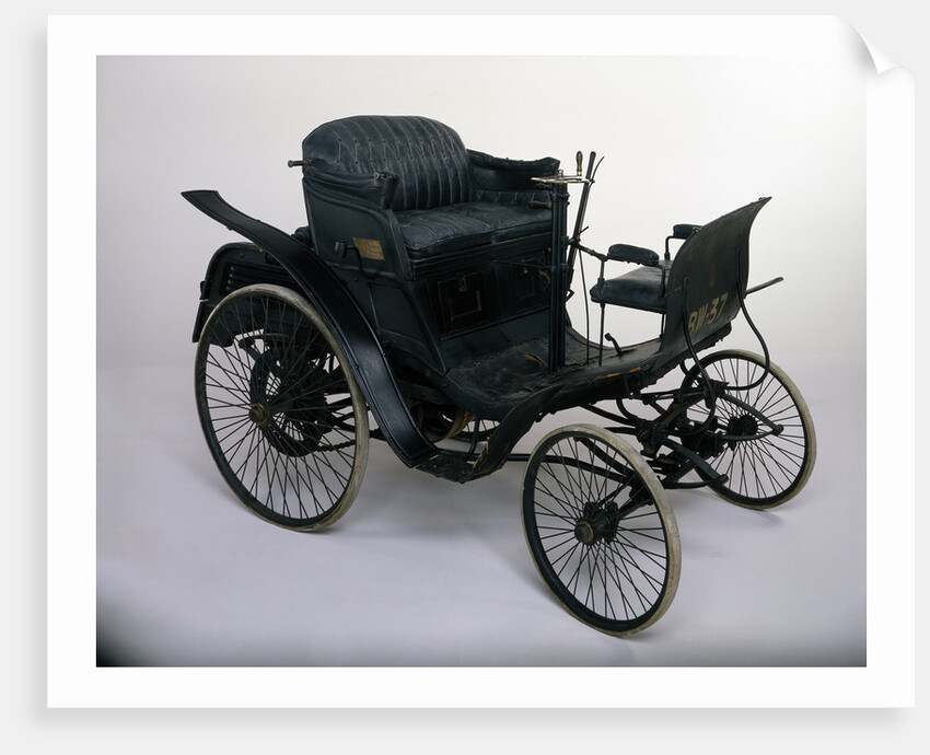 1898 Benz Velo 3hp car by Unknown