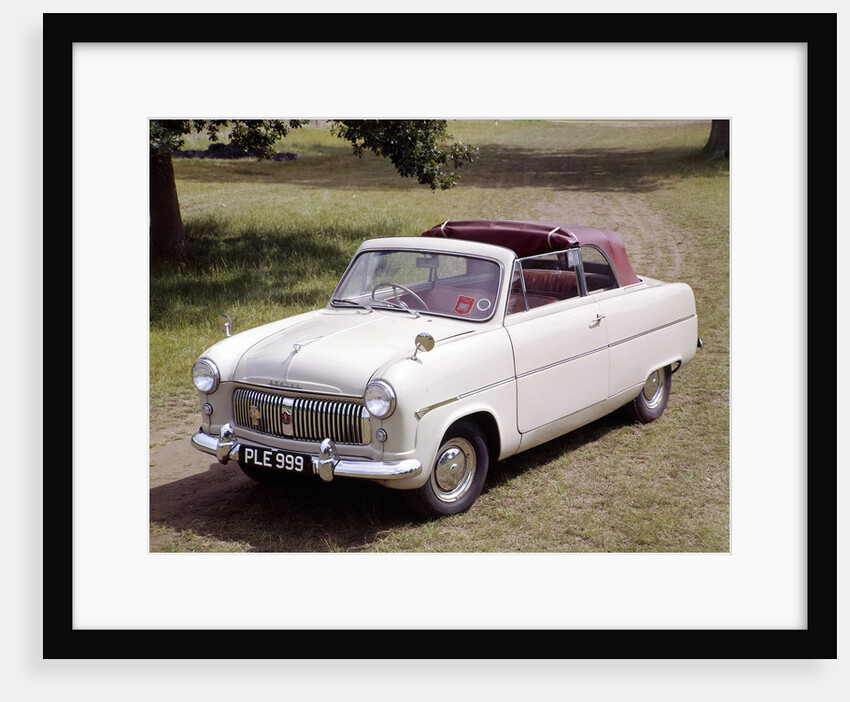 A 1955 Ford Consul Convertible MK 1 by Unknown