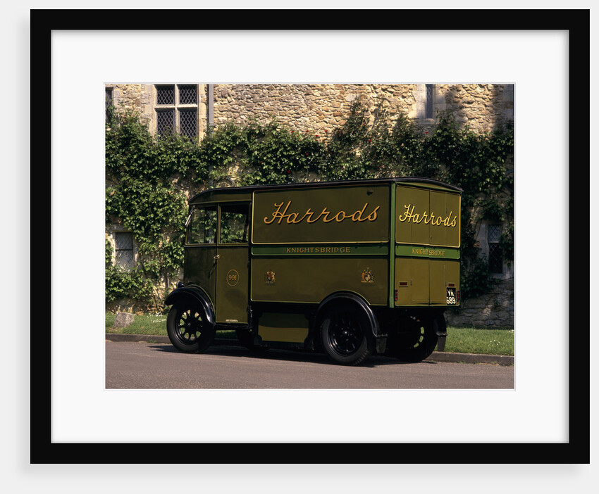 A 1939 Harrod's one ton electric delivery van by Unknown