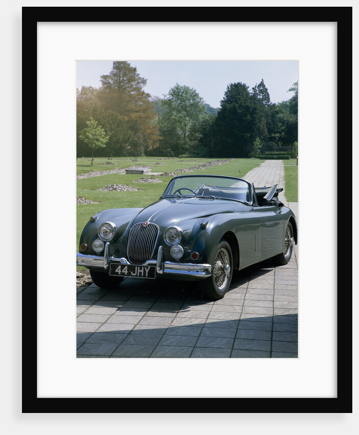 A 1960 Jaguar XK150 by Unknown
