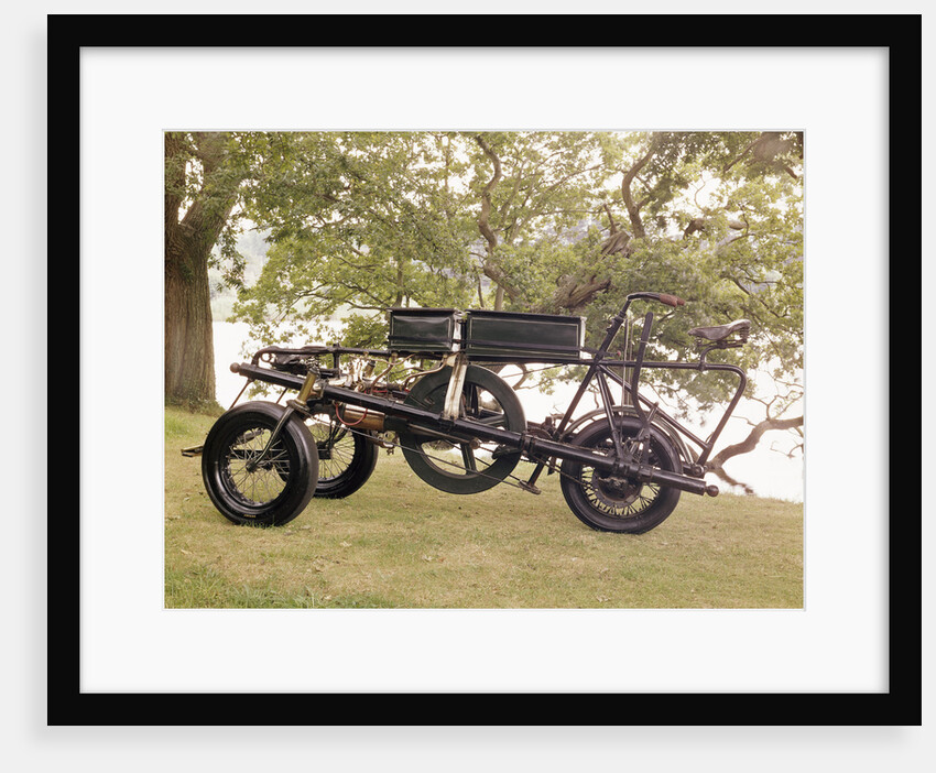 An 1896 Pennington motor-tricycle by Unknown