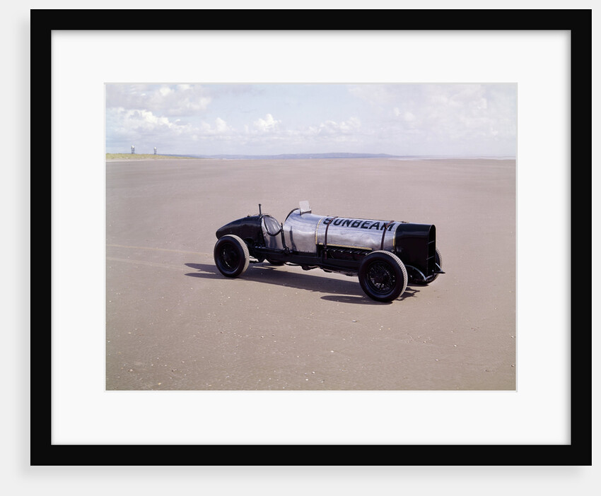 A 1920 350hp Sunbeam, Pendine Sands, Wales by Unknown