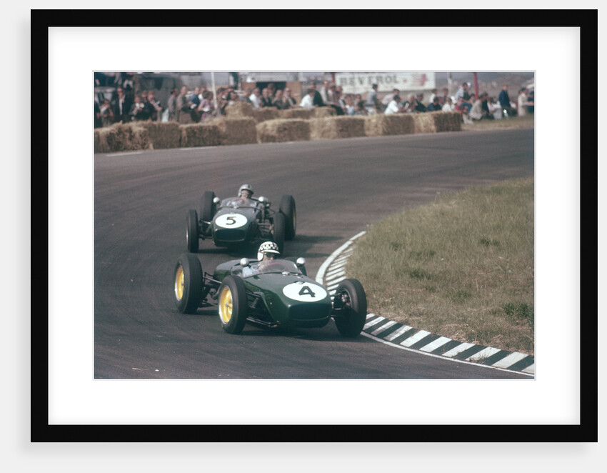 Innes Ireland driving a Lotus 18, Dutch Grand Prix, Zandvoort, 1960 by Unknown