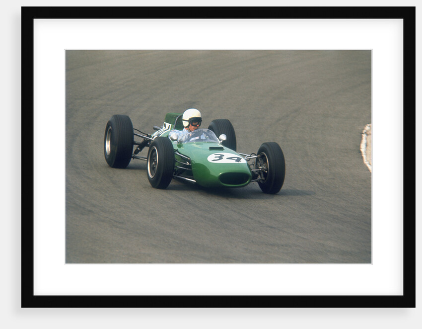 Bob Anderson driving a Brabham Climax, Dutch Grand Prix, Zandvoort, Holland, 1964 by Unknown