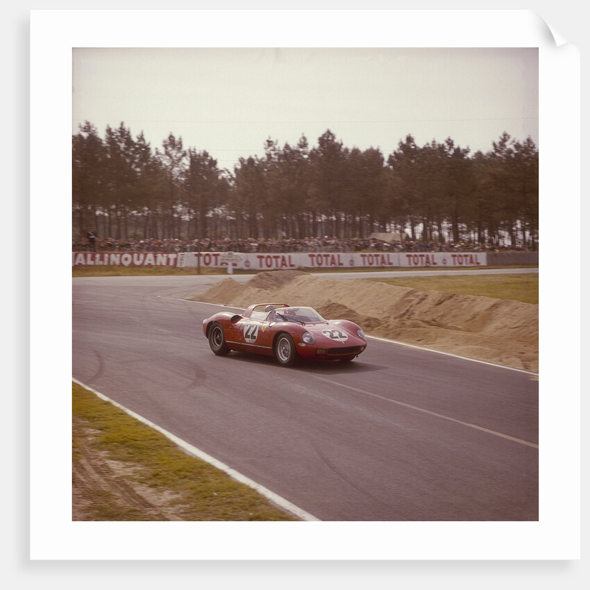 A Ferrari 250 P at Le Mans, France, 1963 by Unknown