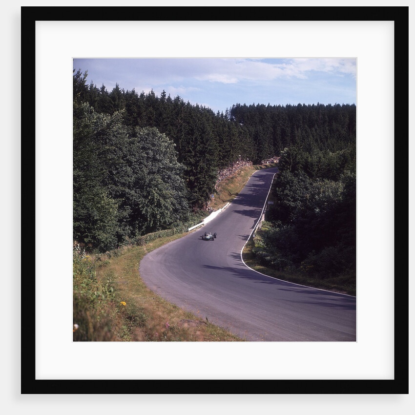A view of part of the Nurburgring race track, German Grand Prix, Germany, 1963 by Unknown
