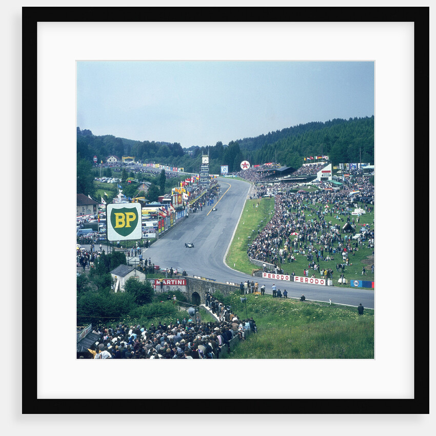 Part of Spa-Francorchamps race track, Belgian Grand Prix, Belgium, 1963 by Unknown
