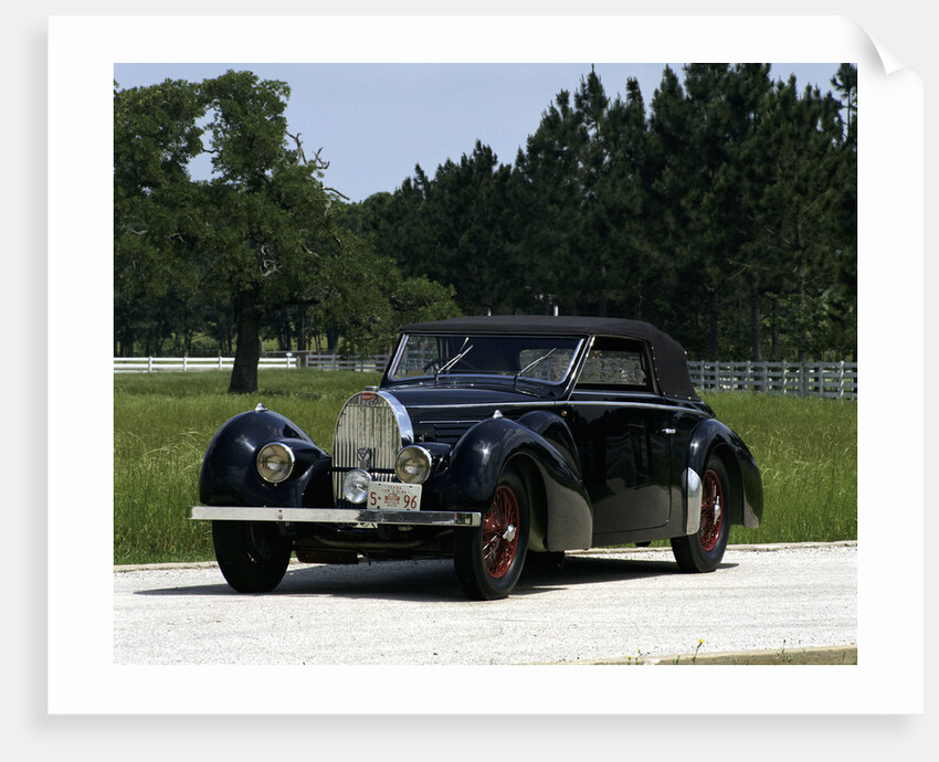 1938 Bugatti 57 Cabriolet by Unknown