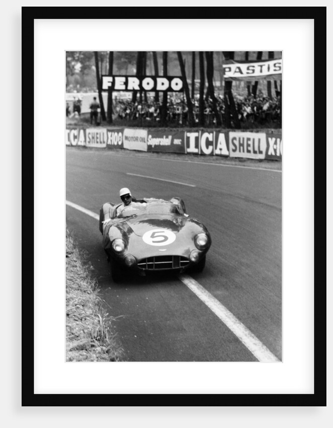 Aston Martin DBR1 in action, Le Mans 24 Hours by Maxwell Boyd