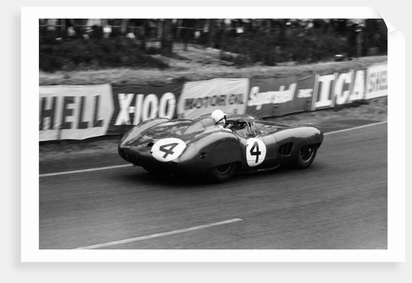 Stirling Moss in an Aston Martin DBR1, Le Mans 24 Hours, France, 1959 by Maxwell Boyd