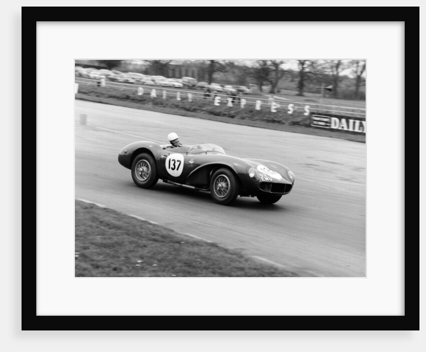 M Ward racing a 1955 Aston Martin DB3S, Silverstone, 1962 by Unknown
