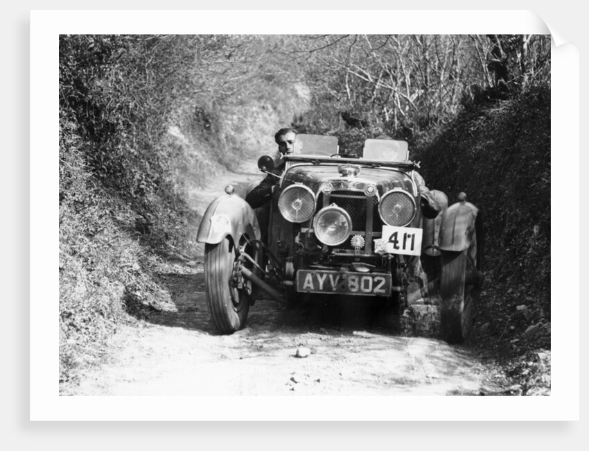1934 Aston Martin Le Mans, possibly a MK II by Anonymous