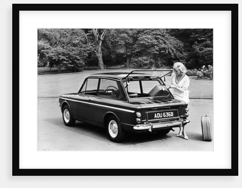 A publicity still for the Singer Chamois by Anonymous