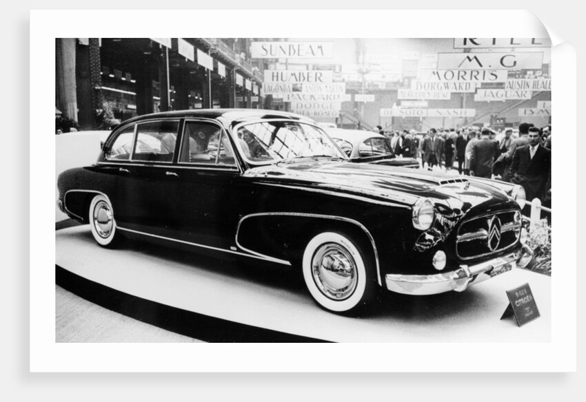 1955 Citroën 15CV, specially built for an ambassador, (c1955?) by Unknown