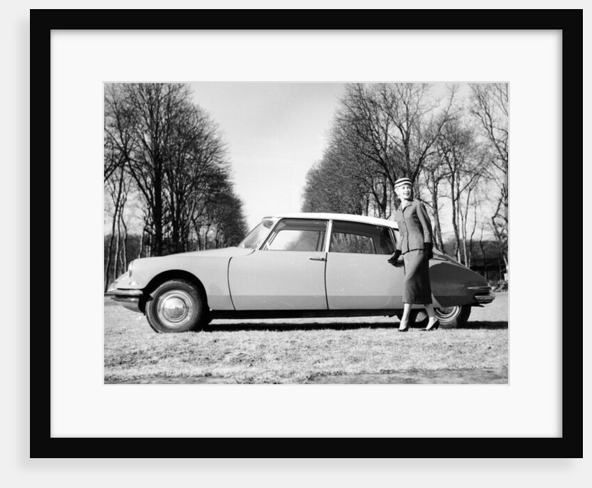 Model with a 1957 Citroën ID 19, c1957 by Unknown