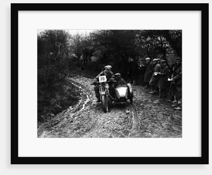 Dennis Mansell competing in the Victory Cup Trial by Anonymous