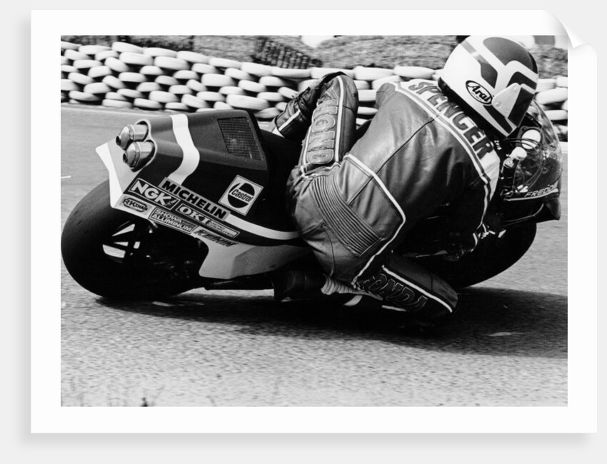 Freddie Spencer on a Honda NS500 by Anonymous