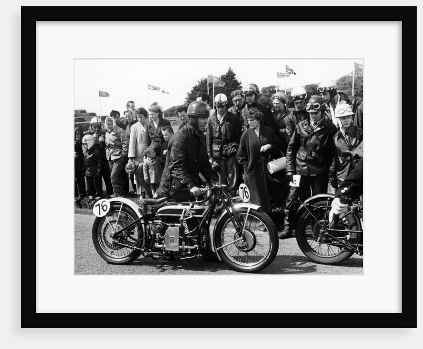 1926 Douglas motorbike by Anonymous