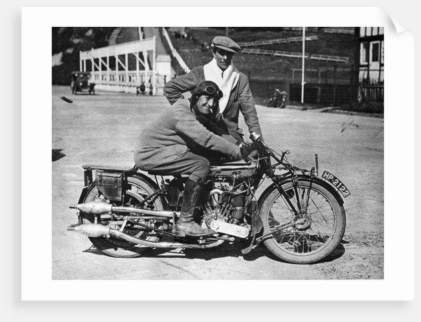 Mk1 Brough Superior 1000cc motorbike, (early 1920s?) by Unknown