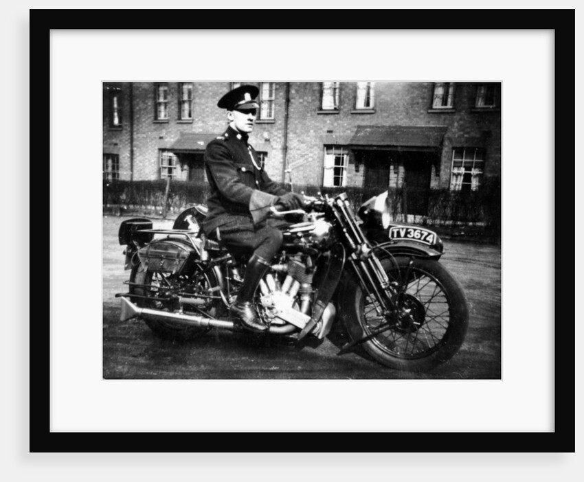 1931 Brough Superior SS80 de luxe, (c1931?) by Unknown