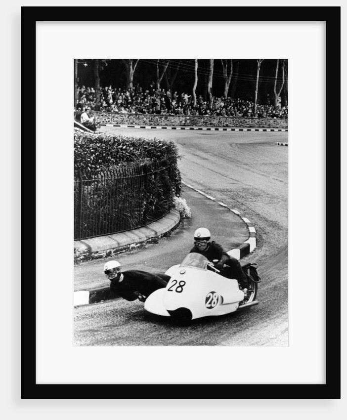 BMW Motorbike and sidecar combination, 1957 by Unknown