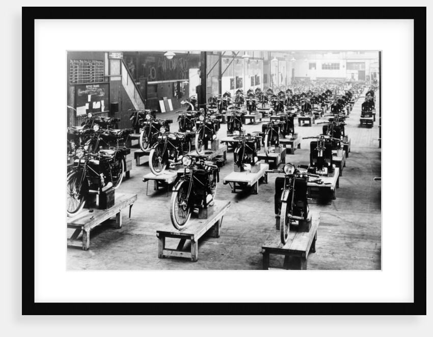 ABC motorbike factory, 1921 by Unknown
