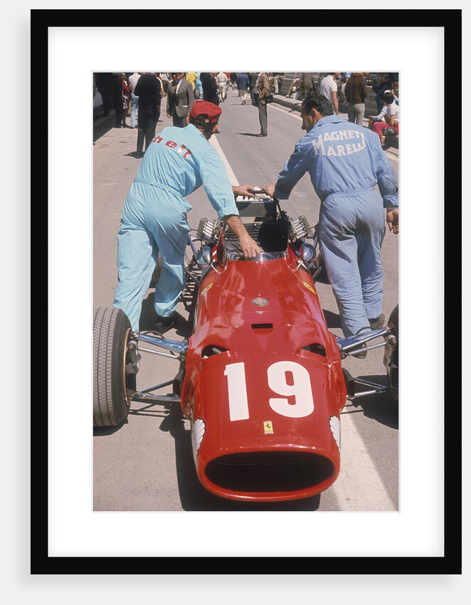 Ferrari of Chris Amon at the Spanish Grand Prix, Jarama, Madrid, 1968 by Unknown