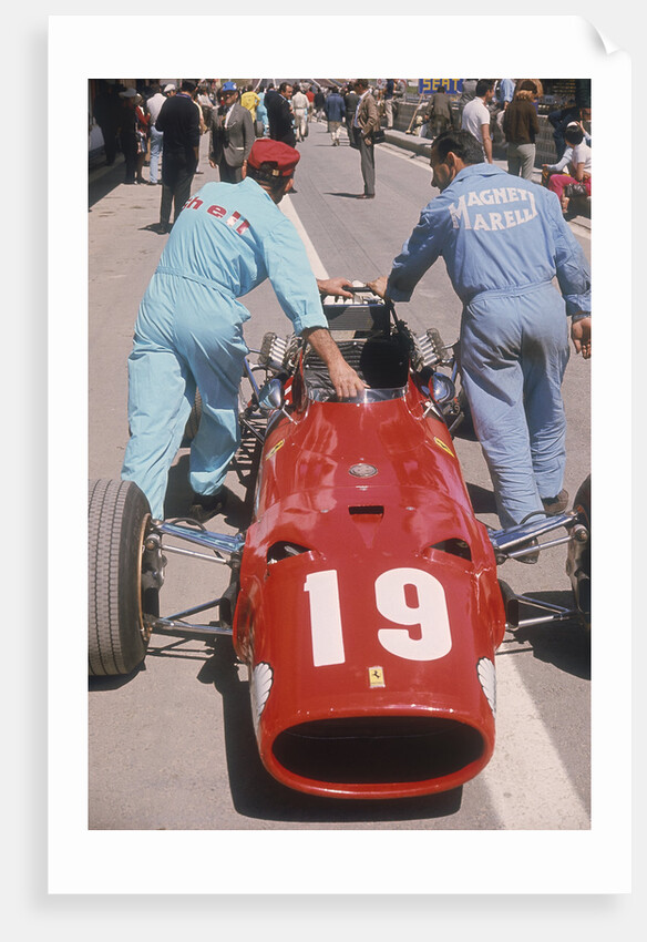 Ferrari of Chris Amon at the Spanish Grand Prix, Jarama, Madrid, 1968 by Unknown