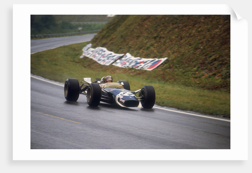 Jo Siffert's Lotus-Ford, French Grand Prix, Rouen, 1968 by Unknown