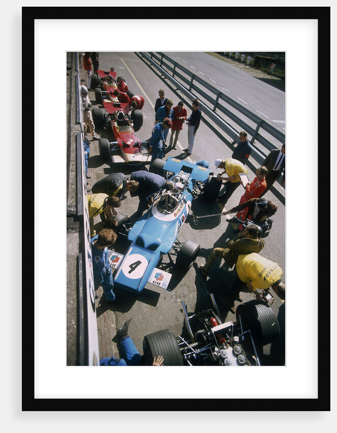 Cars at the British Grand Prix by Anonymous