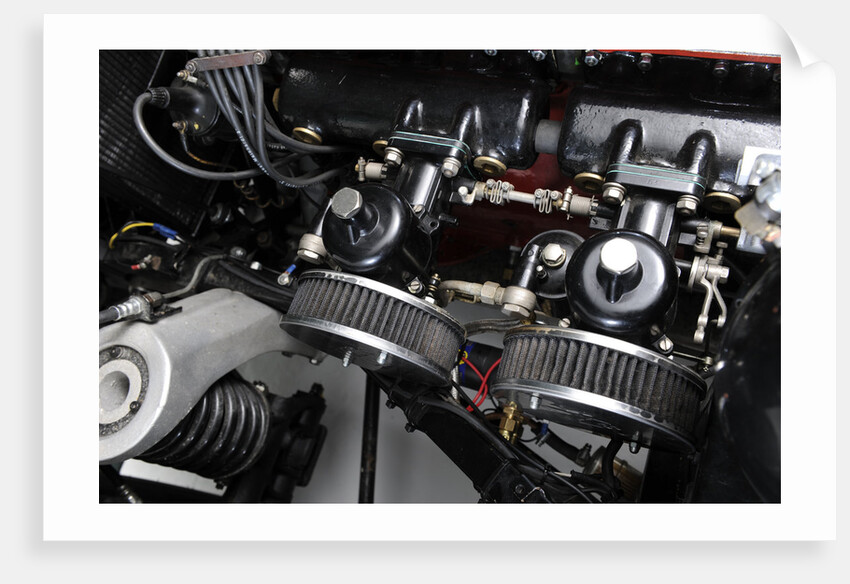 Aston Martin DB2-4 works 1956 by Simon Clay