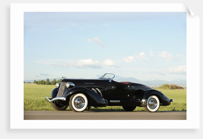Auburn 852 SC Speedster 1936 by Simon Clay
