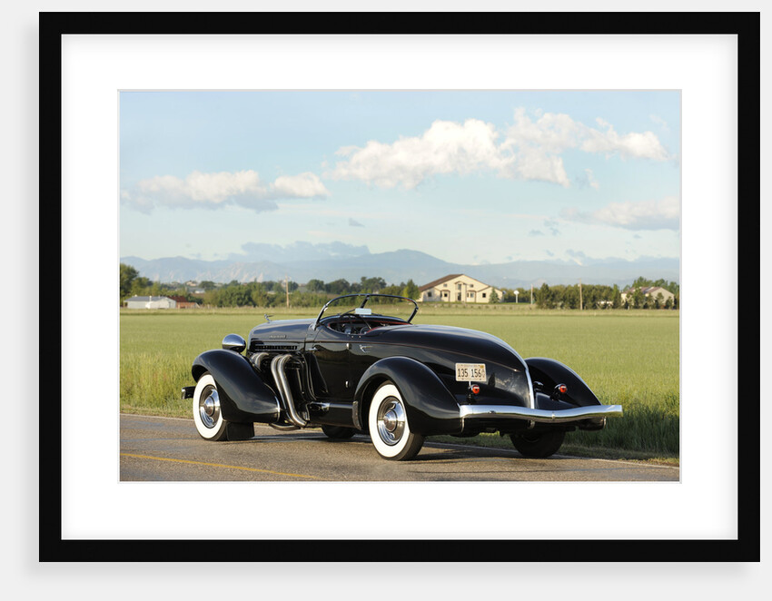 Auburn 852 SC Speedster 1936 by Simon Clay