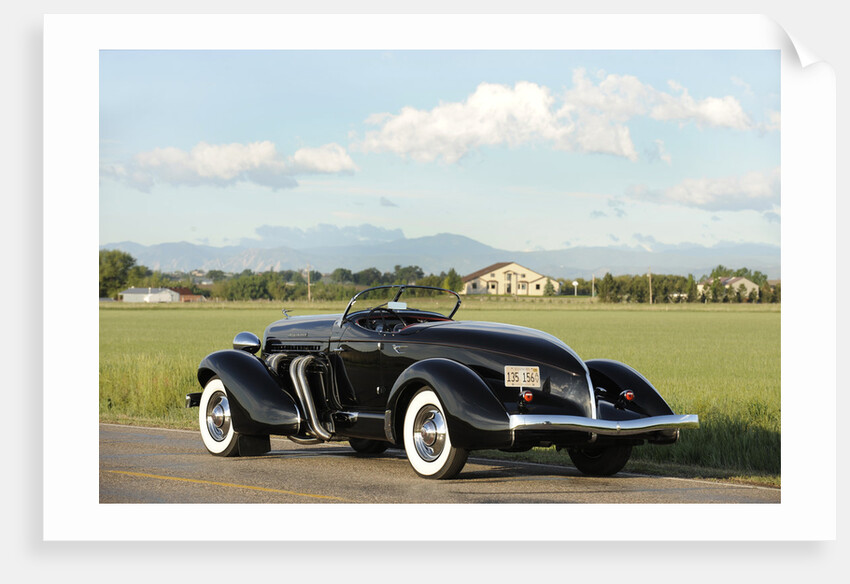 Auburn 852 SC Speedster 1936 by Simon Clay