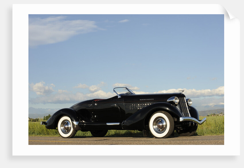 Auburn 852 SC Speedster 1936 by Simon Clay