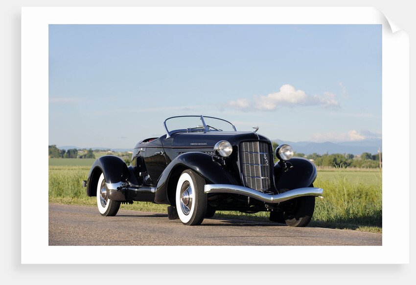 Auburn 852 SC Speedster 1936 by Simon Clay