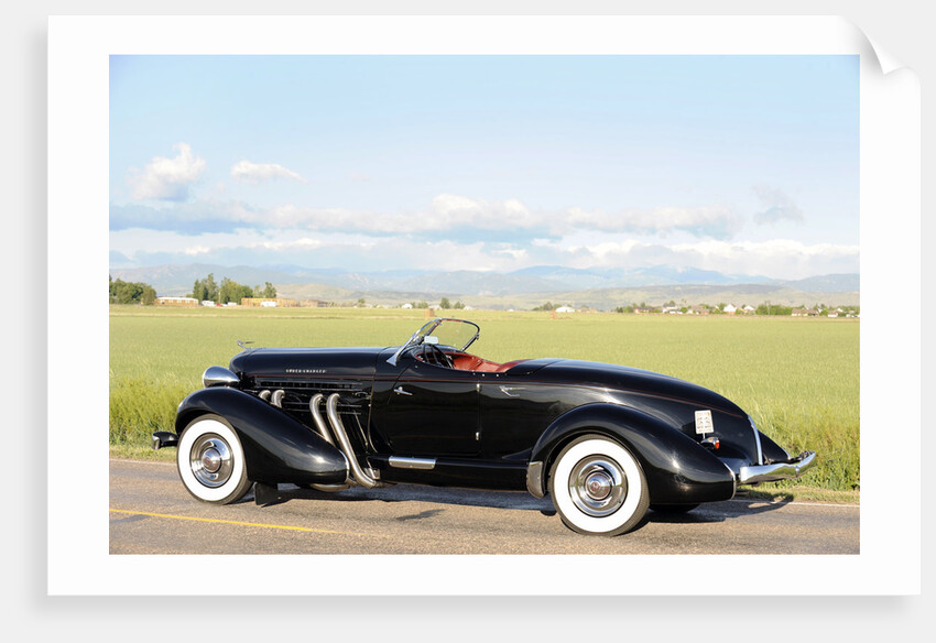 Auburn 852 SC Speedster 1936 by Simon Clay