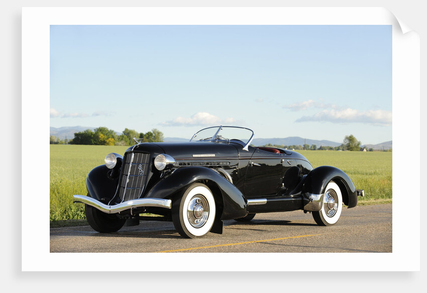 Auburn 852 SC Speedster 1936 by Simon Clay