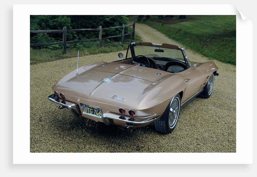 Chevrolet Corvette Stingray convertible 1964 by Simon Clay